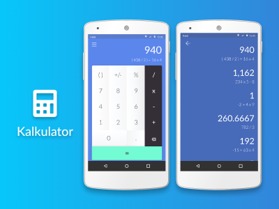 DailyUI #004 - Calculator android calculator dailyui design ui uidesign