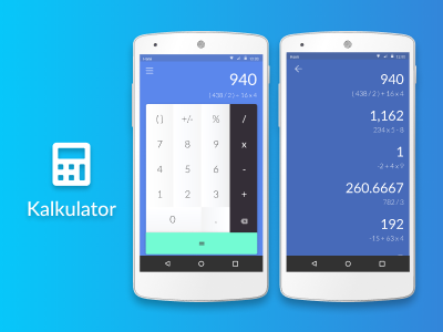 DailyUI #004 - Calculator