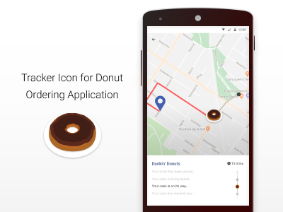 DailyUI #020 Location Tracker