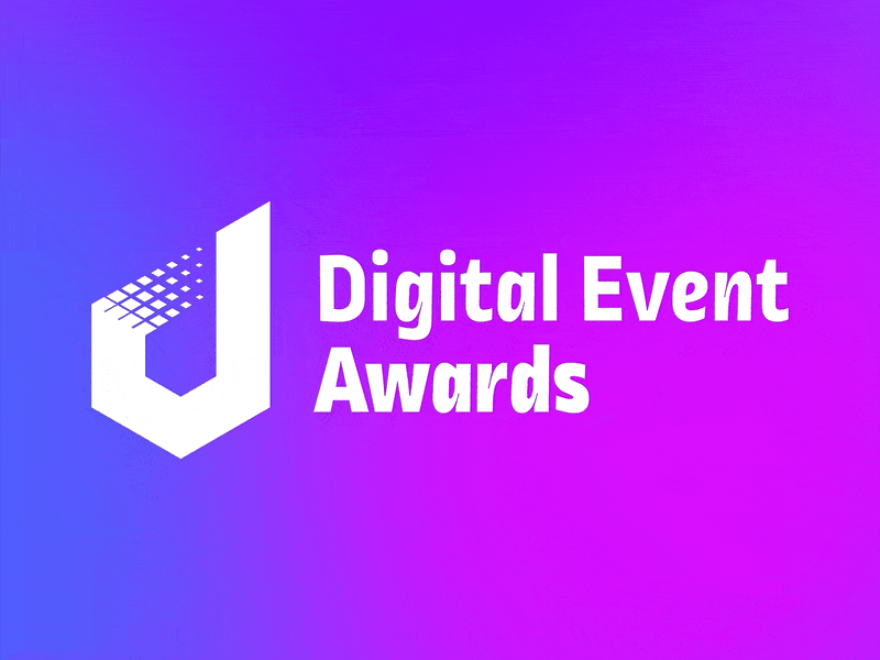 Digital Event Awards Logo awards d mark digital event event branding logo design logo designer logo mark