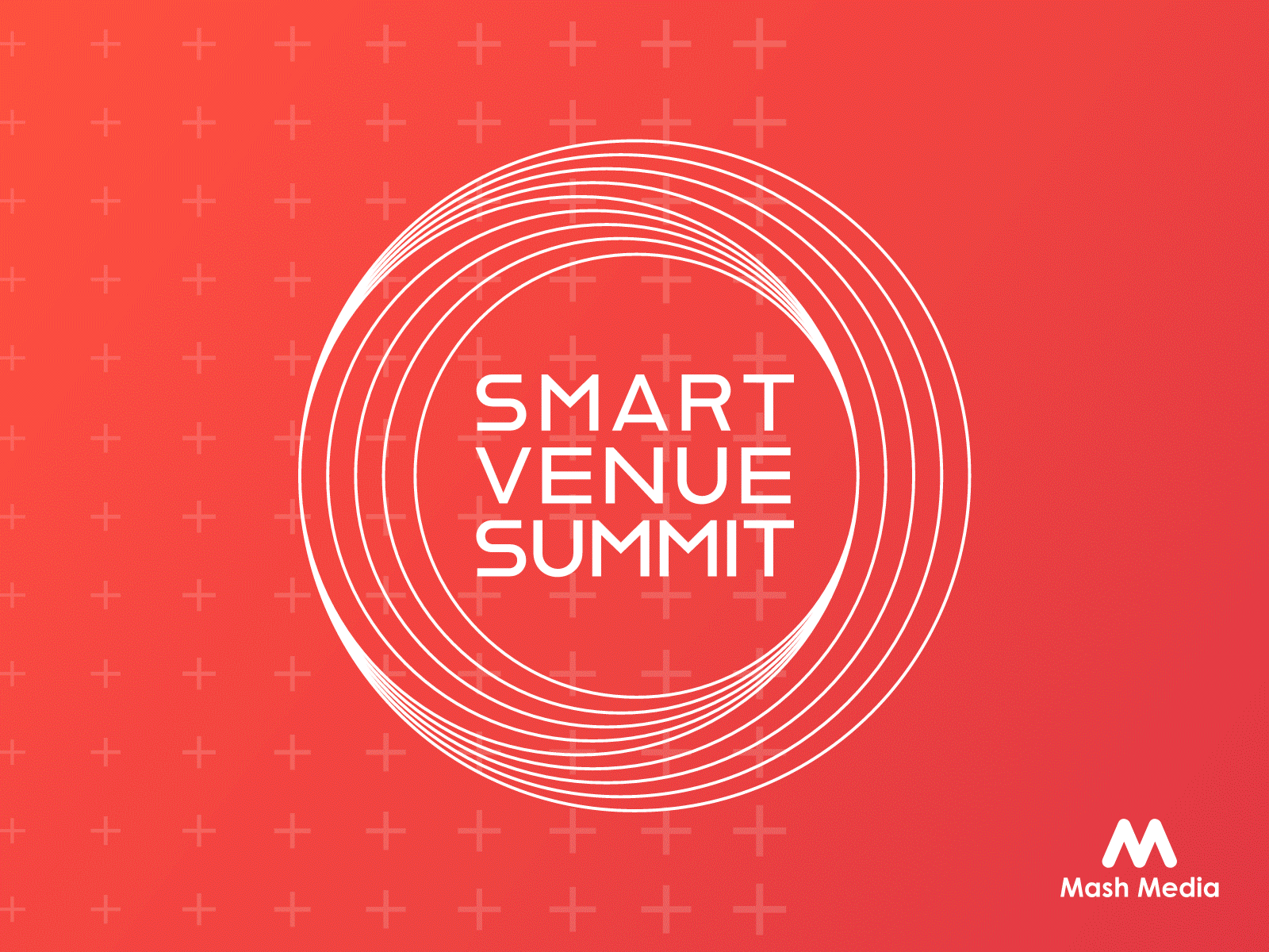 Smart Venue Summit advert advertising branding conference event exhibition logo print signage signage design