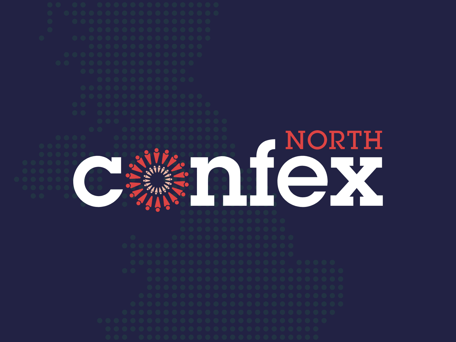 Confex North 2019 advert digital logo mailer printdesign printdesigner signage signage design ui ui design uiux