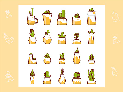 succulent plants icon