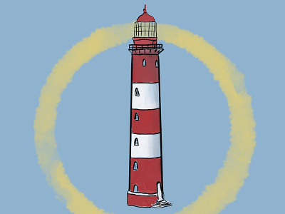 Lighthouse illustration light lighthouse