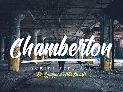 Chamberton alphabet font hand lettering lettering logo opentype script typeface typography vintage