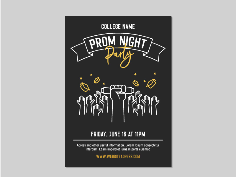 Prom designs, themes, templates and downloadable graphic elements on