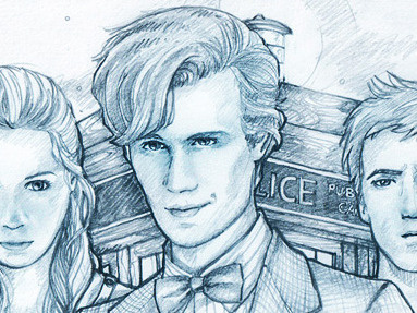 Doctor Who fanart doctor who fanart illustration sketch