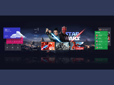 vr platform design game platform starwars vr widget