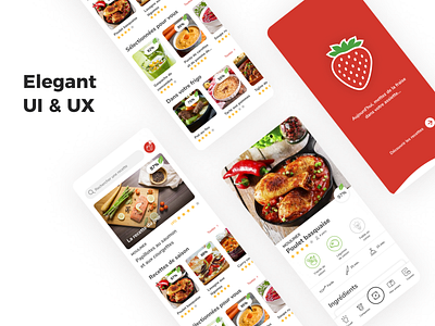 Moulinex App app design food ui