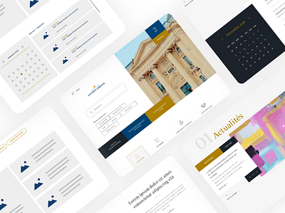 Panthéon Sorbonne design designer landing page panthéon sorbonne ui