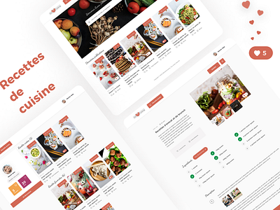 We Love Cooking app cooking design designer food landing page ui ux