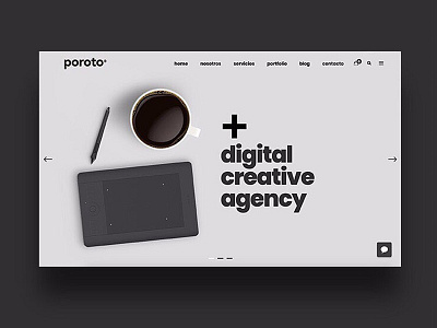 poroto.co agency branding creative design digital poroto portfolio web