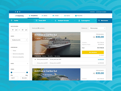 Travel Agency Website cruise design portal portal design travel travel agency traveling ui ui design uidesign ux ux design website website design