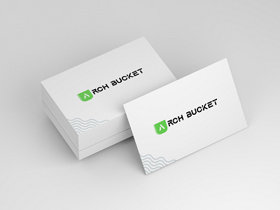 Business card ab appinterface archbucket branding design logo ui ux