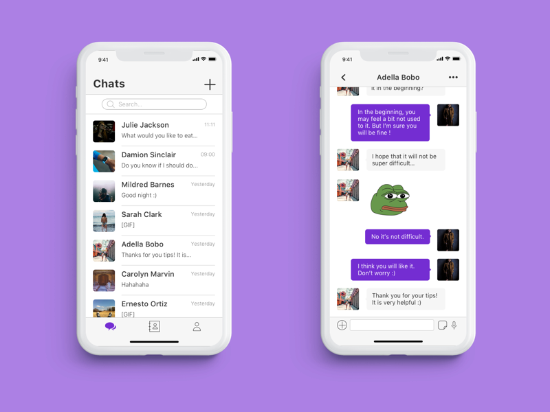 Daily UI Challenge #013 — Direct Messaging ui direct messaging dailyui013 daily ui 013 daily ui challenge dailyuichallenge daily ui dailyui