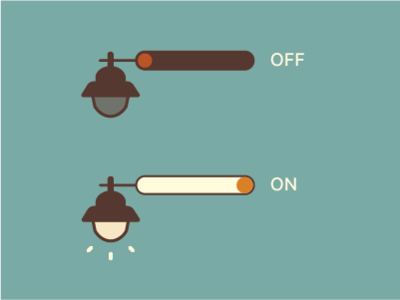 Daily UI Challenge #015 -- On/Off Switch adobe illustrator daily challange daily ui daily ui 015 daily ui challenge dailyui design onoff switch switch switch button ui