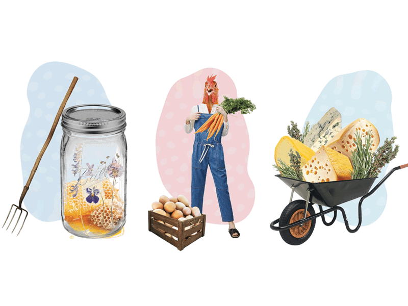 Lady's Hat Farm, Product Illustrations