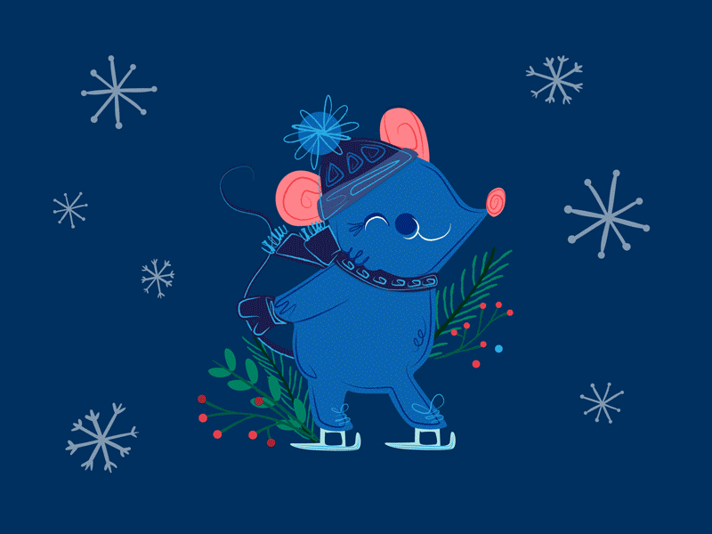 Make-A-Wish Calendar of Wishes Illustration Spots branding christmas design illustration winter
