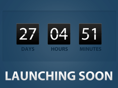 Countdown countdown clock timer launch teaser preview designcurate