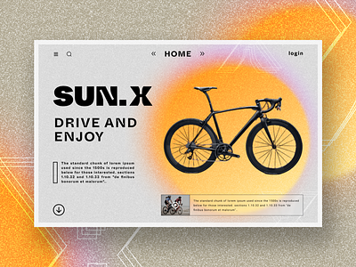 Cycle Website UI design clean cycle website design home page illustration typography ui user experience ux website