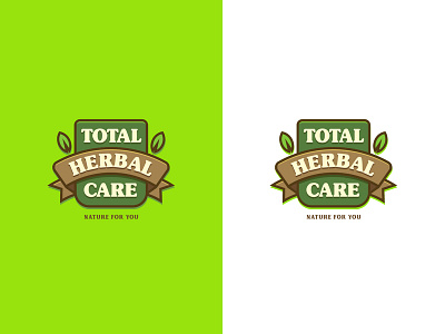 Combination mark logo of 'Total Herbal Care'