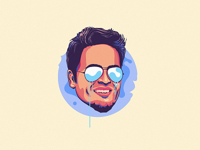 Vector Portraits - Sanju sivaram, 'Nee Ko Nja Cha' fame