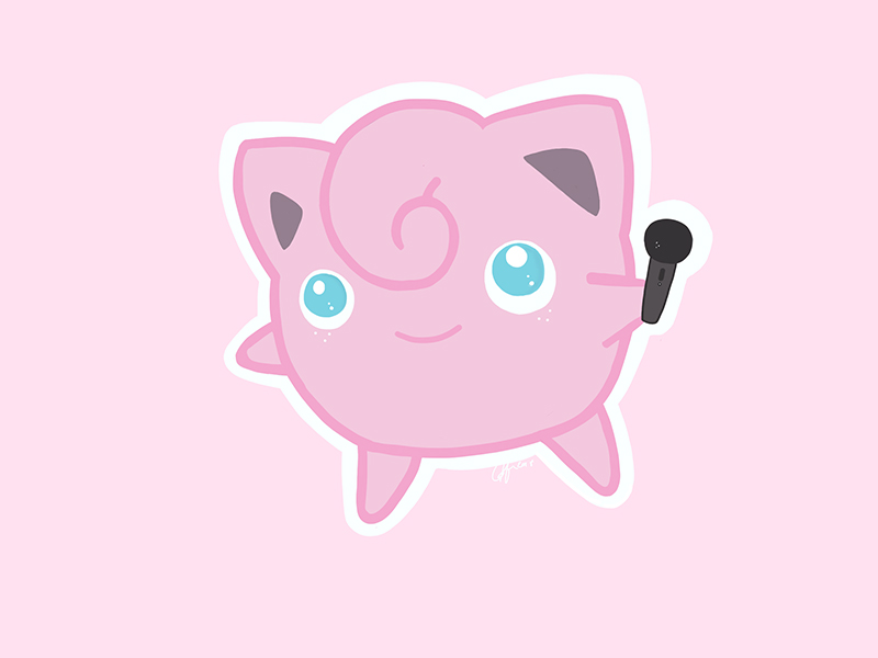 Jigglypuff By Gabrielle Renfro On Dribbble