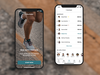 Daily UI #019 - Leaderboard app daily ui dailyui design leaderboard runners running running app ui design uidesign