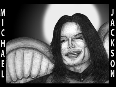 Michael Jackson R.I.P. art commercial design graphics illustration logo