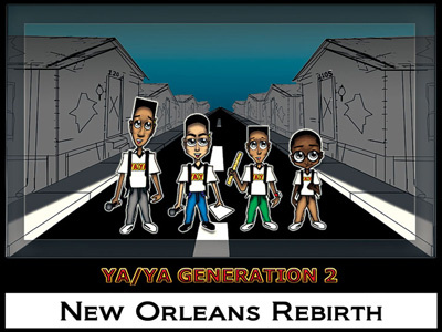 New Orleans Rebirth design graphics illustration illustrator logo nola photoshop poster