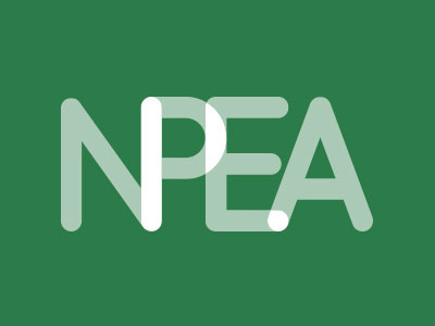 National Pension Education Association - White design logo