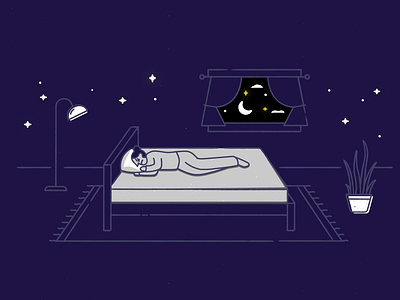 ✨ Kakun ✨ cat character gif illustration motion motion design sleep vector zzz