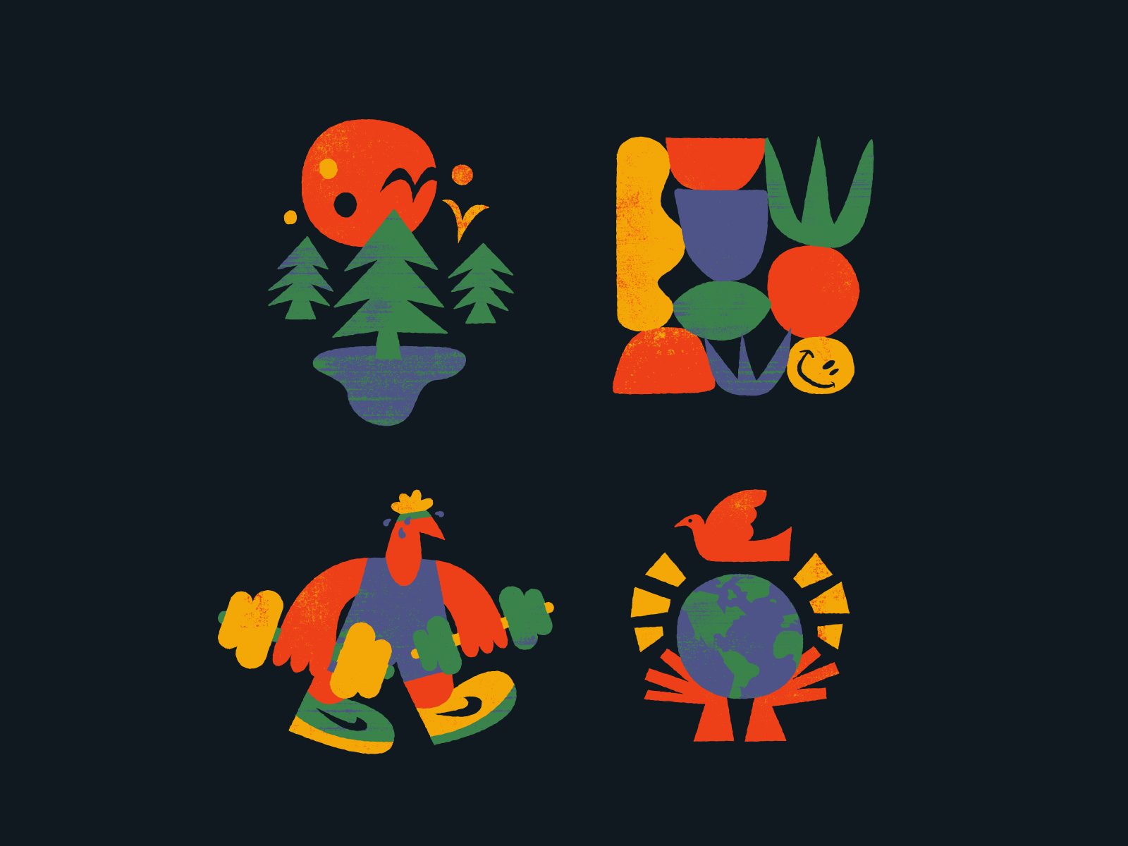 🙂🌲 ️ by Sebastian Abboud on Dribbble