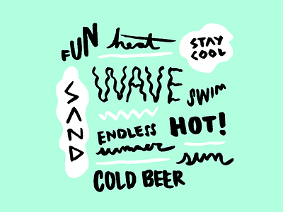 Hot sun, cold beer beer cold cool fun hot sand stay summer wave