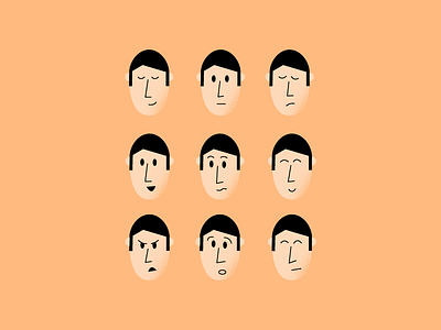 Expressions character elvis expression face hair illustration man sideburns texture