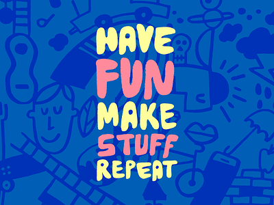 ✨ bubbly doodle draw fun inspirational lettering lol make quote stuff