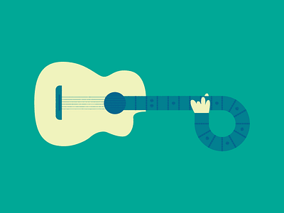 🤔 🎸 acoustic art fun guitar hand illustration man texture vector