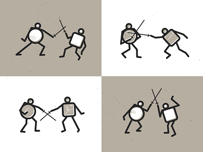⚔️⚔️⚔️ character doodle drawing fun illustration stroke swords vector
