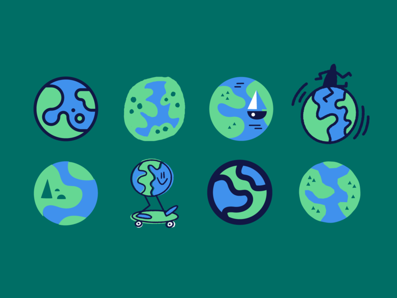 🌎🌍🌏 art drawing earth earthday fun illustration vector