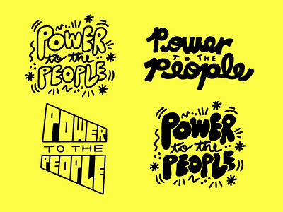 PTTP doodle fun illustration lettering procreate sketch type