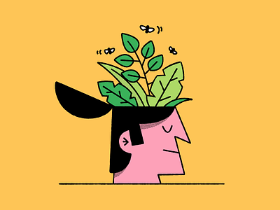🌿🌿🌿 art character doodle illustration plant plants texture vector