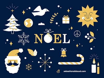 ✨🎅✨ character christmas design drawing illustration noel vector xmas xmas card