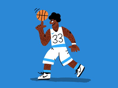 🏀🏀🏀 basketball character characterdesign drawing illustration nike procreate