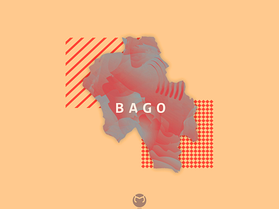 Bago Abstract abstract awesome design bago design flat illustration illustrator lonelyplanet map myanmar skillshare vector