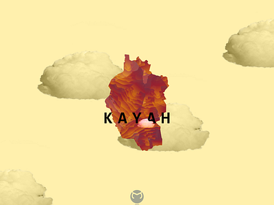 Kayah State Abstract abstract awesome design flat illustration illustrator kayah map myanmar skillshare vector