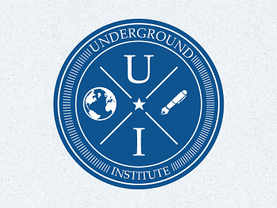 Underground Institute, Revised christian globe institute logo palatino pen seal