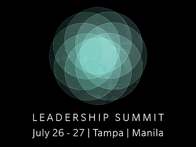 Leadership Summit christian circles conference icon slate pro