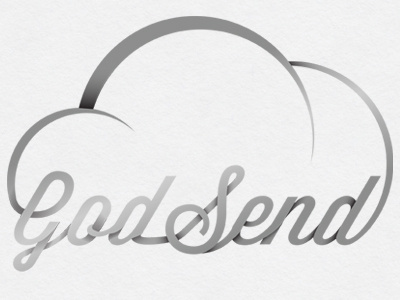 Godsend Logo branding cloud logo script