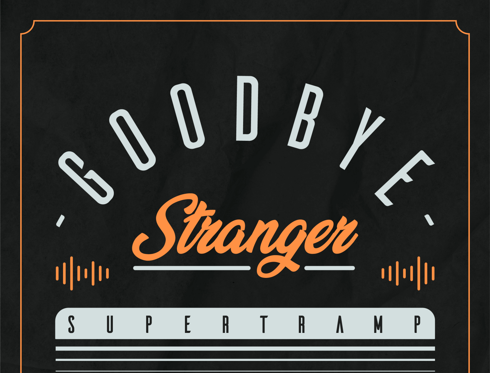 Goodbye Stranger by Rivers design & illustration on Dribbble