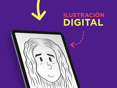 Ilustración Digital digital illustration illustration ilustración digital logo mockup redes sociales vector